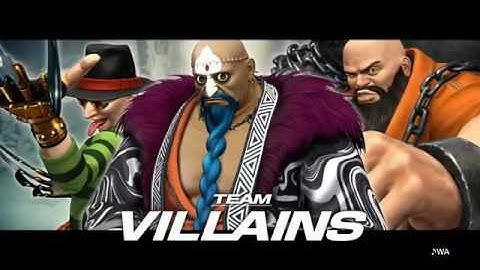 KOF XIV Team Movie Villains Team Chang,Choi y Xanadu