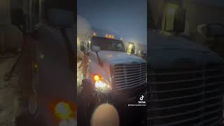 Trucking on a rainy day #shorts