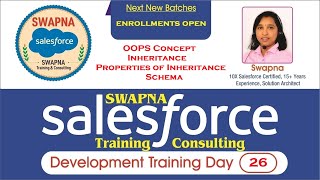 26.SalesforceDevelopmentOOPSConceptInheritancePropertiesofInheritanceSchemaSwapnaSalesforce
