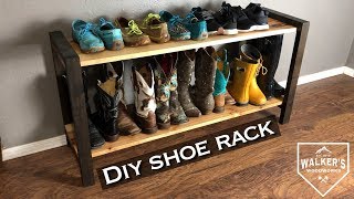 This is a simple and functional solution to having your boots shoes
scattered all over the closet. hope you enjoy build! tools materials
used in ...