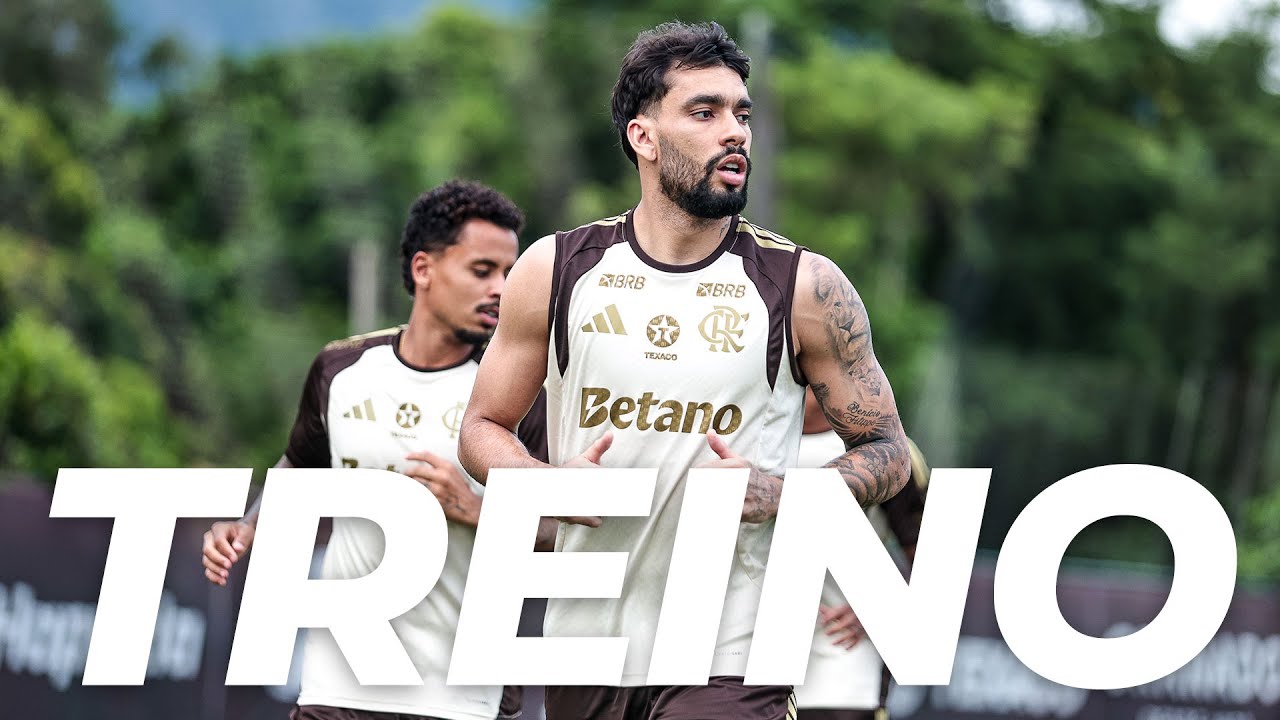 FLAMENGO TREINA NO NINHO DO URUBU DE OLHO NO BRASILEIRÃO