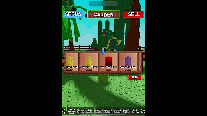 Cursed Fruit in Grow a Garden 🤩 #growagarden