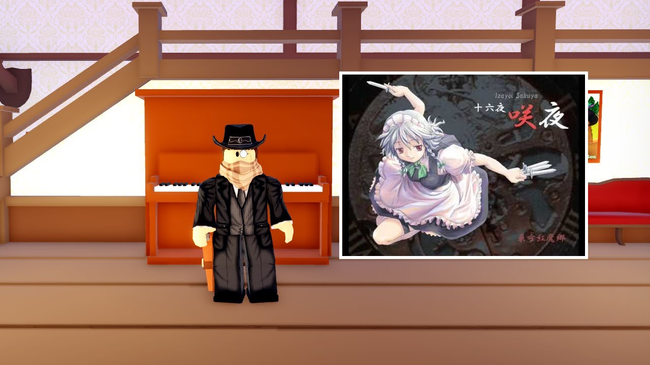 Playing Night Of Nights Flowering Nights Remix On The Roblox Wild West Piano Youtube - night of nights roblox piano