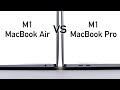 MacBook Air M1 vs MacBook Pro M1 - Vergleich | Die richtige Wahl treffen!