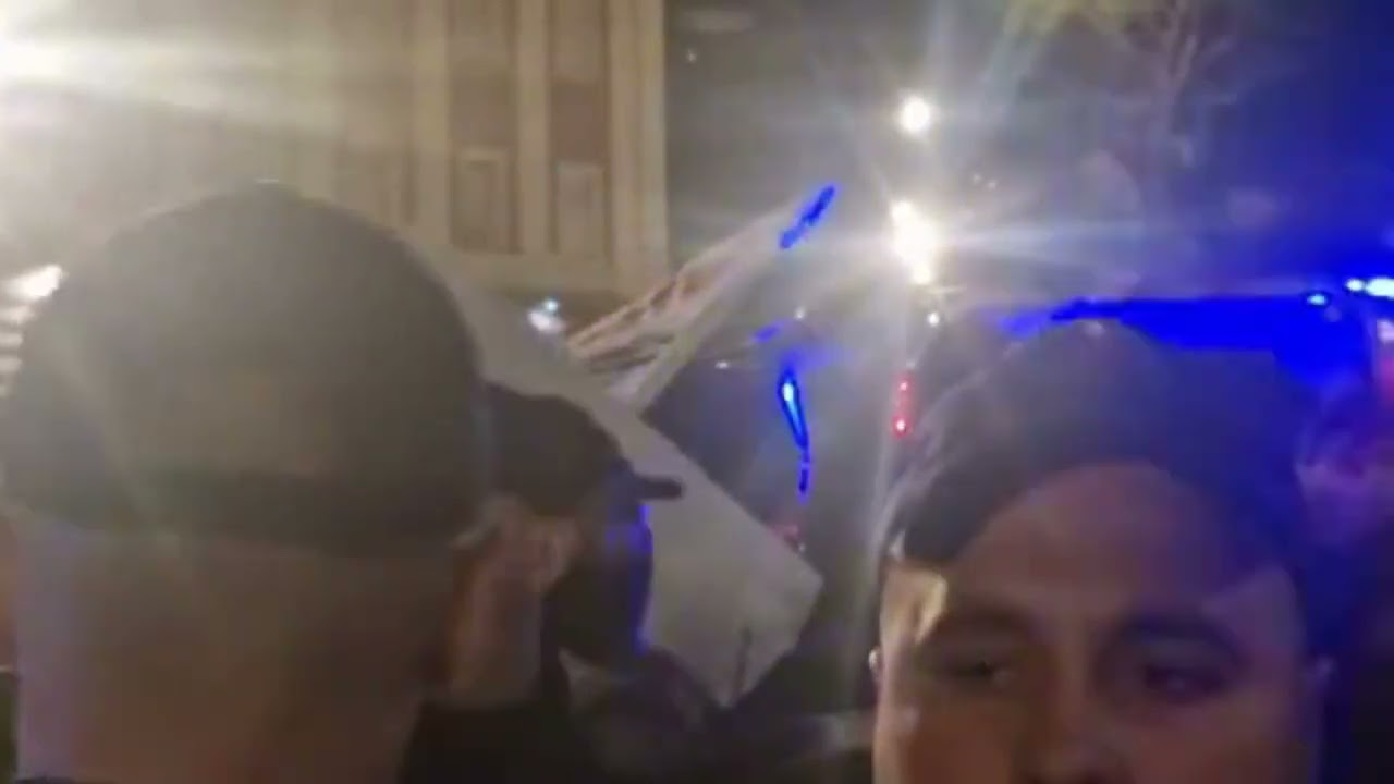 Top Channel/ Kreu i Shqipëria Bëhet vendos sërish çadër para Kryeministrisë, përplaset me policinë