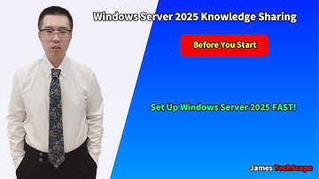 Set Up Windows Server 2025 FAST!