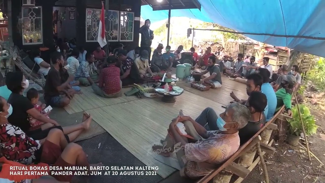 Part 1 || Ritual BOKAS Adat Dayak. Hari Pertama - PANDER ADAT. Desa Mabuan Barito Selatan - Kalteng