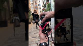 #shorts Photography tutorial | Easy camera trick to make your model taller