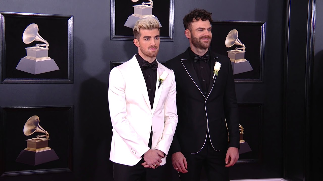 The Chainsmokers on the Red Carpet Fashion Cam Red Carpet 60th