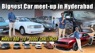 Weekend CARS MEET-UP in Hyderabad Polo's & Riding Club | Dodge Challenger & Toyota Crown