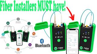 The Only Fiber Certification Tool You need! AEm FiBLU @AEMTestingInnovation