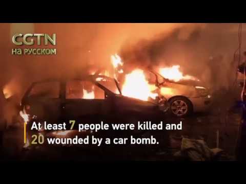 Взрыв заминированного автомобиля в восточном Ливийском городе Бенгази