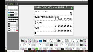 TI84 Calculator-Math Menu
