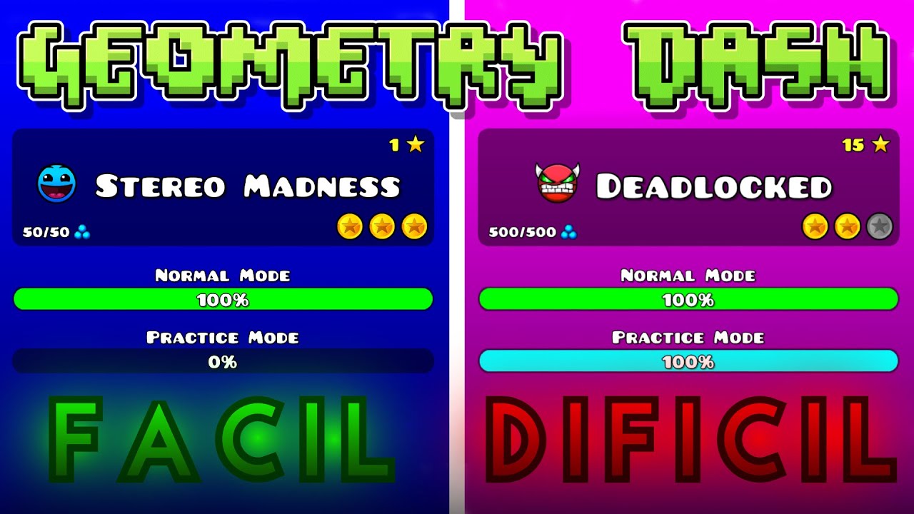 ME PASE TODOS LOS NIVELES DE GEOMETRY DASH - YouTube