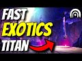 60 Second EXOTIC Titan Farm! Chamber of Starlight Legend Lost Sector