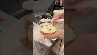 Dunkin’ Donuts / plain bagels 🥯 with   Cream cheese