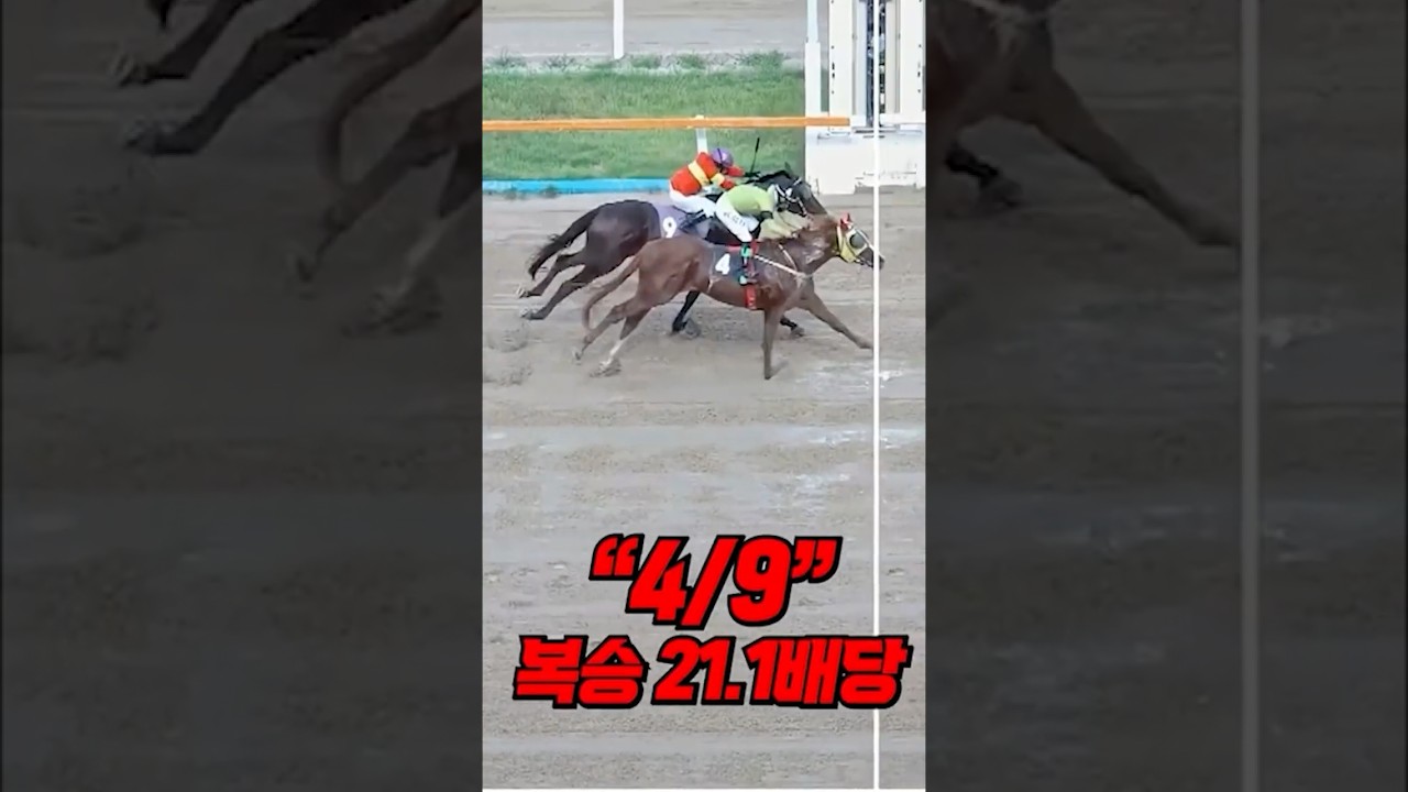 마지막 100m에서 보여준 역대급 반전