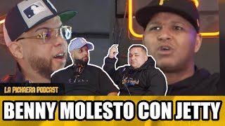 BENNY BENNI MOLESTO CON JETTY POR NO AGUANTAR PRESIÓN Y EDITAR LOS BASILONES DEL PODCAST.