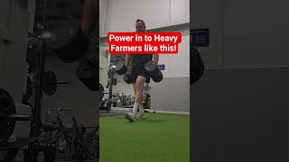 power setup for Farmers carry! 57 yrs old and working hard!