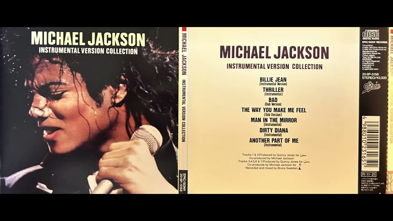 Michael Jackson (1. Billie Jean - Instrumental Version