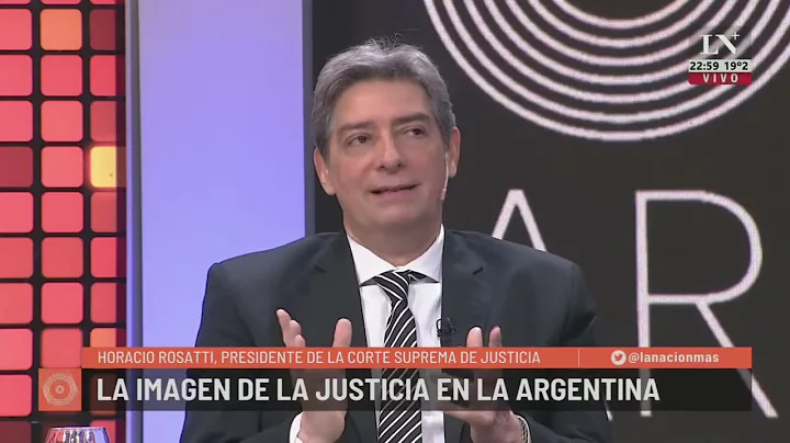 Entrevista a Horacio Rosatti, presidente de la Cor...