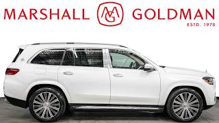 2026 Mercedes-Benz Maybach GLS 600 in Moonlight White Metallic over Mahogany Brown for sale