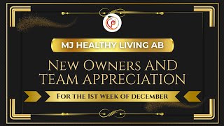 DECEMBER 2025 | WEEK 1: TEAM APPRECIATION & NEW SALADMASTER OWNERS