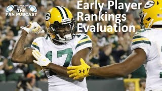 Evaluating Early Player Rankings. Sleepers, Busts and Value Players
