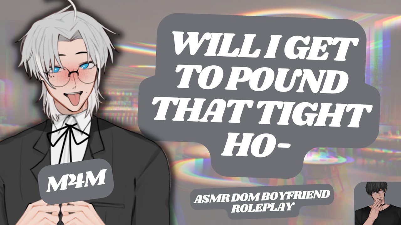 [ASMR RP] Your Sweet Soft Dom Boyfriend Gives You Pleasure in The Restroom!? [M4M] [SPICY] [KISSING]