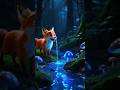 ✨Mushroom Magic vs Hungry Fox 🦊🍄 Moral Story | #shorts
