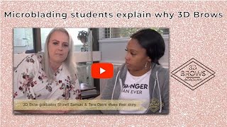 Microblading Students Explain Why 3D Brows