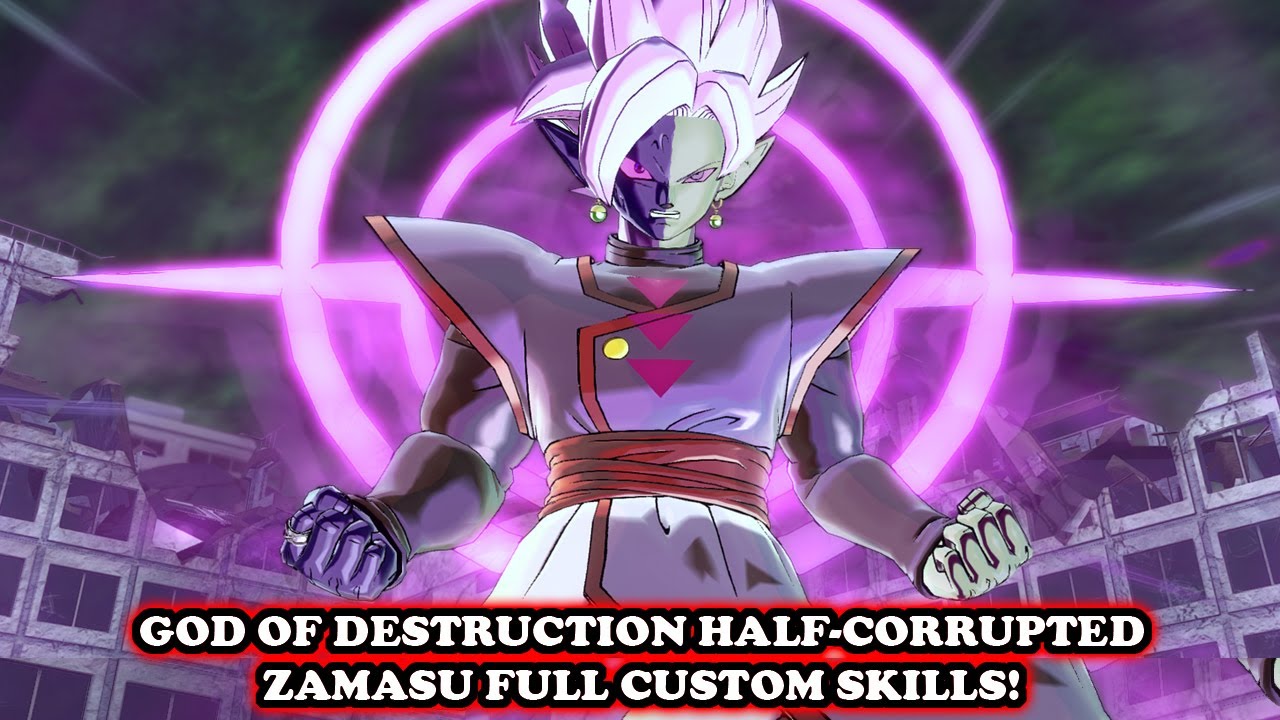 GOD OF DESTRUCTION FUSED ZAMASU! Insane New Moveset w/ CUSTOM Skills