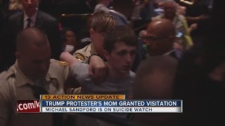 Trump Protesters Mom Allowed To Visit