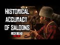 Historical Accuracy of Saloons in Red Dead Online