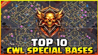 *BEST TH18 CWL BASES ANTI 3 STARS LINKS - NEW TH18 WAR &amp; LEGEND BASES DEFENSE CLASH OF CLANS 