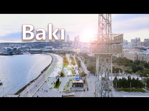 Dənizkənarı Milli Park I Baku Boulevard I Приморский бульвар, парк культуры и отдыха
