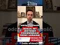 BOSAK: MY JESTEŚMY PONIEWIERANI PRZEZ UKRAINĘ!