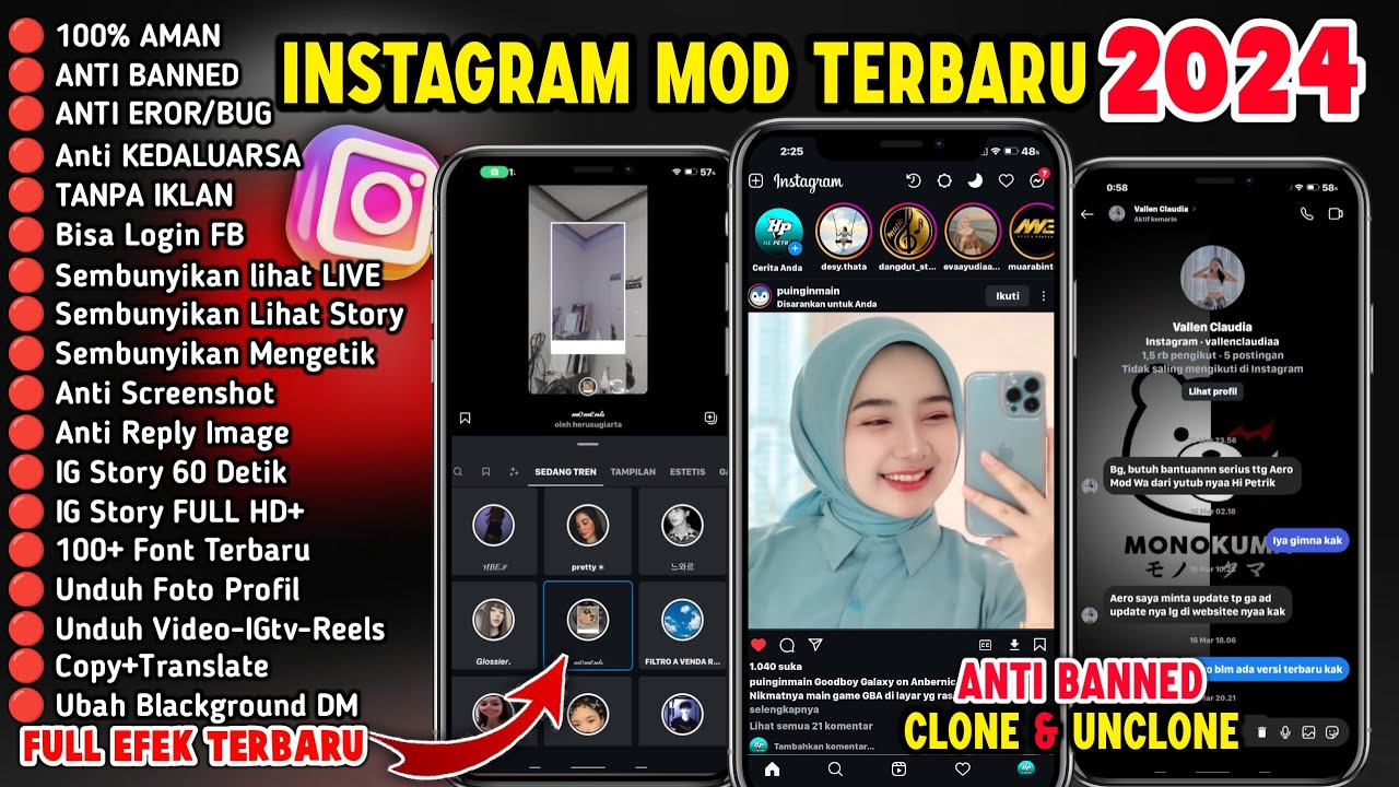 Instagram Mod Terbaru 2024 Ig Mod Terbaru 2024 Full Efek