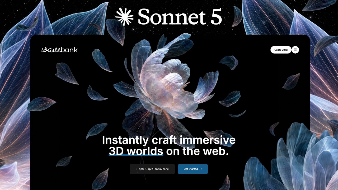 How I Build $5,000 3D Animated Websites with Al (Sonnet 5)