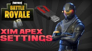 Fortnite: Xbox One | XIM APEX Settings | October 2018