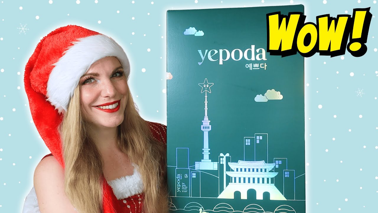 YEPODA Adventskalender 2025 Inhalt Unboxing