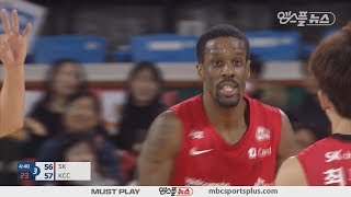 【HIGHLIGHTS】 Aaron Haynes H/L | Knights vs Egis | 20171206 | 2017-18 KBL