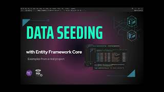 ازاي تعمل ادخال بيانات data seeding | dotnet | Entity Framework Core
