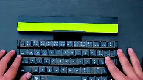 Foldable wireless rollable bluetooth keyboard