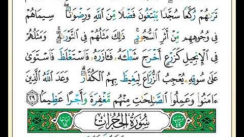 ختمة تلاوة لمصحف التجويد بصوت القارئ محمد حبش الصفحة رقم 515