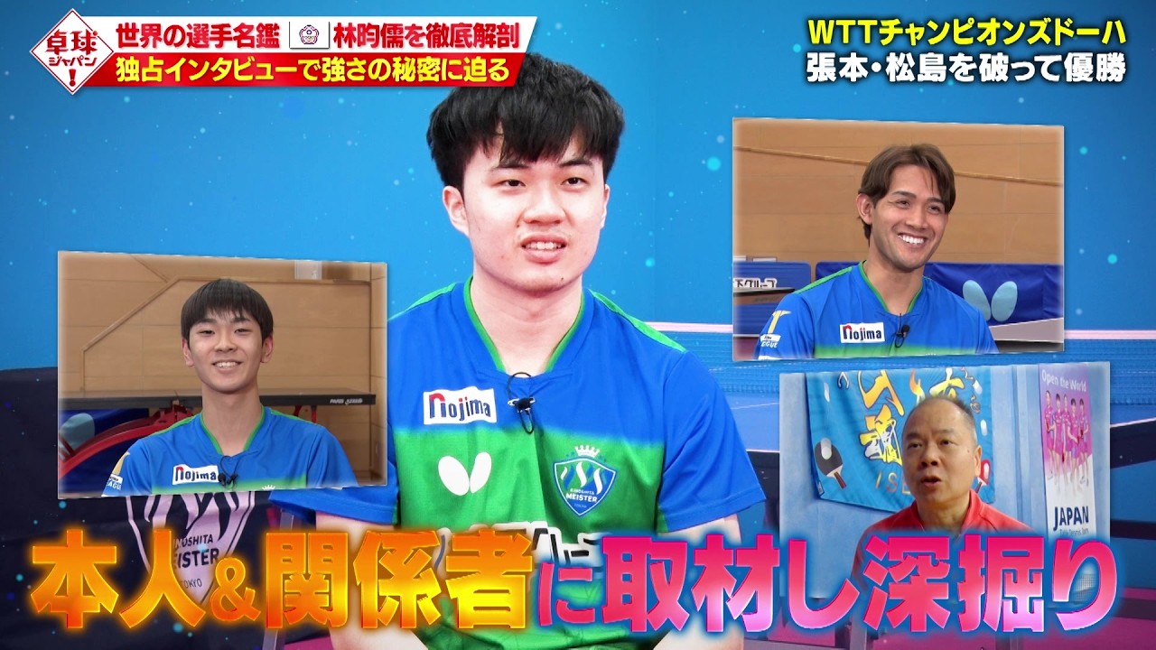 [Официально] Эксклюзивное интервью с абсолютной звездой тайваньского настольного тенниса Линь Юнь...