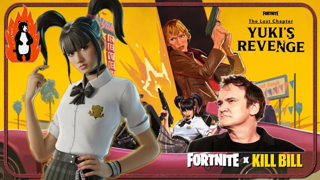 Reacting to Fortnite x Kill Bill Collaboration, Yuki's Revenge (FULL)