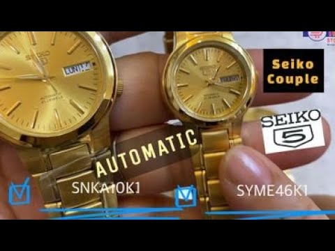 SEIKO✨SEIKO5✨レディース オールゴールド★SYME46K1 Seiko 5 SYME46K1 Women's Gold Tone Self Winding Automatic
