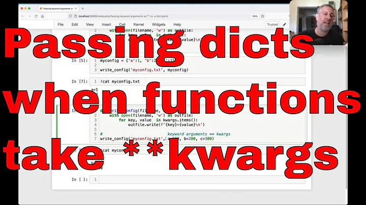 How to pass a dict when a Python function expects **kwargs