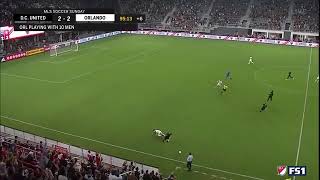 Wayne Rooney has a long pass that results in a goal in